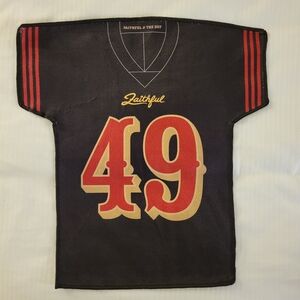 San Francisco 49ers For the Faithful Rivalry Rally Towel SGA